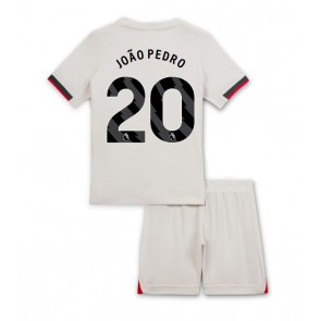 Chelsea Joao Pedro #20 Udebanetrøje Børn 2025-26 Kortærmet (+ Korte bukser)